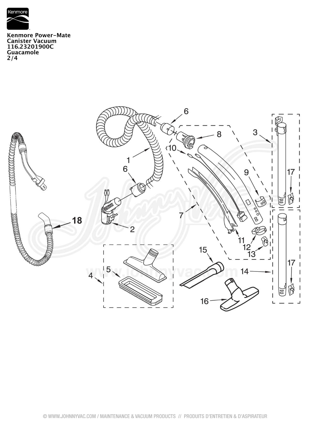 kenmore vacuum serial number lookup