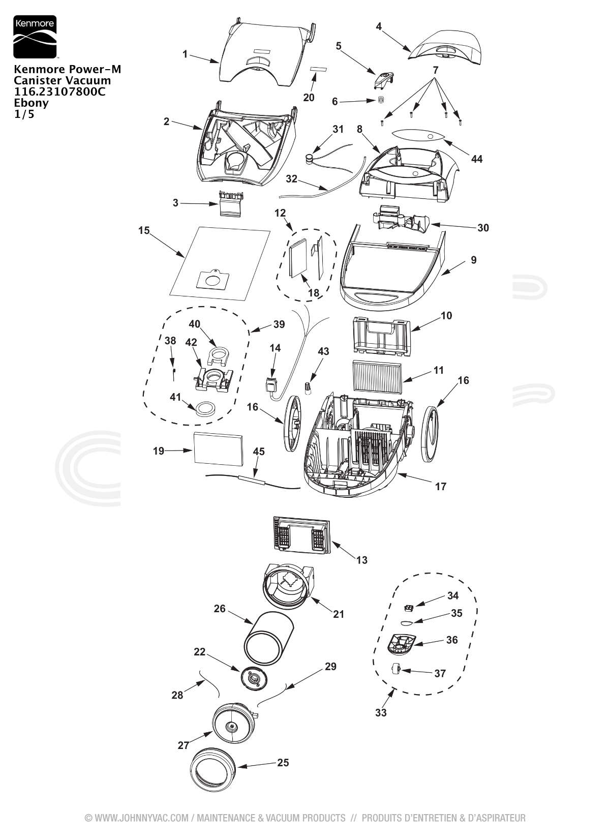 Kenmore Vacuum Cleaner Parts Model 116: Top Replacement Tips