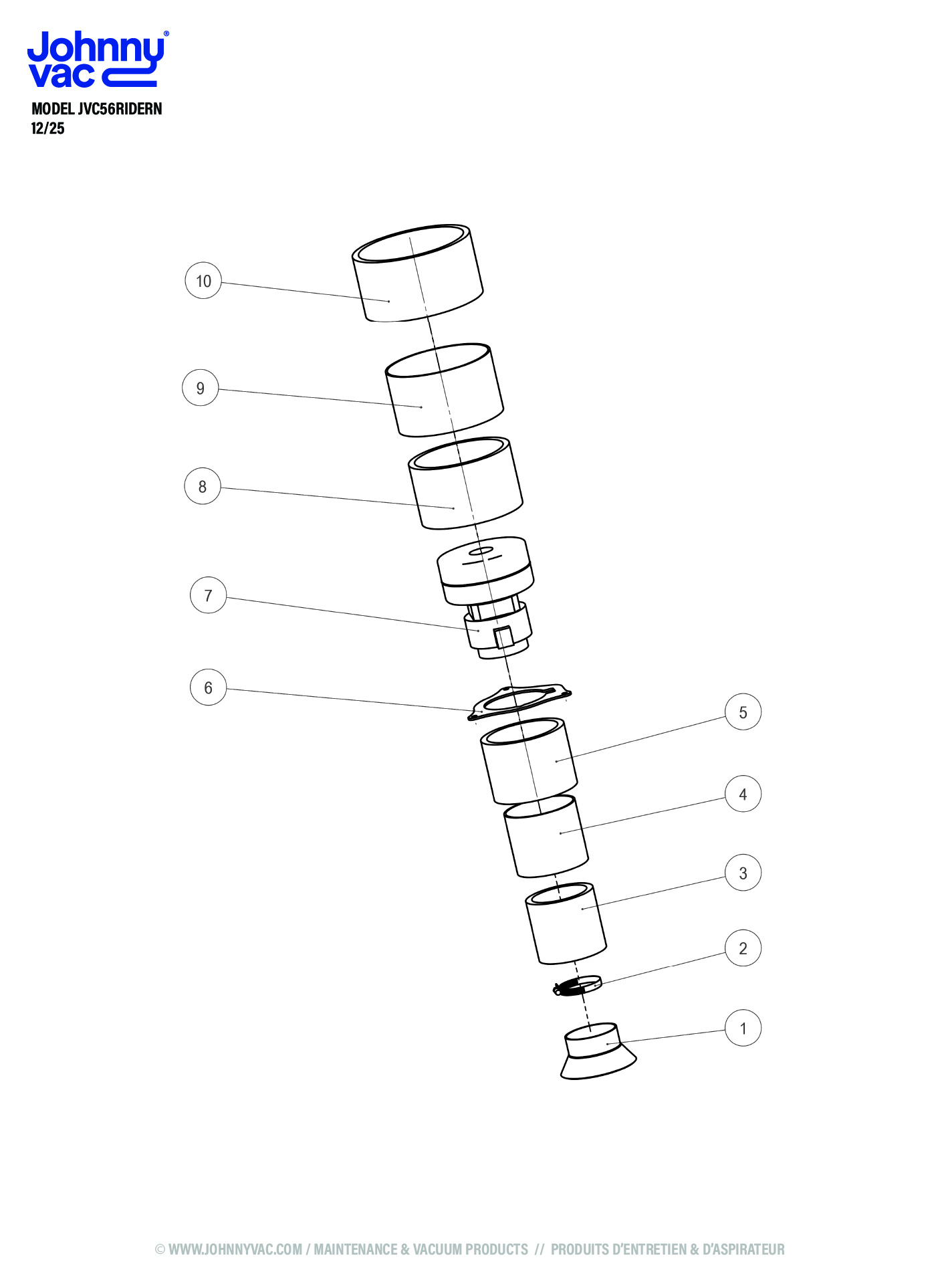 rinページ Rider Scrubber - Johnny Vac JVC56RIDERN - 22