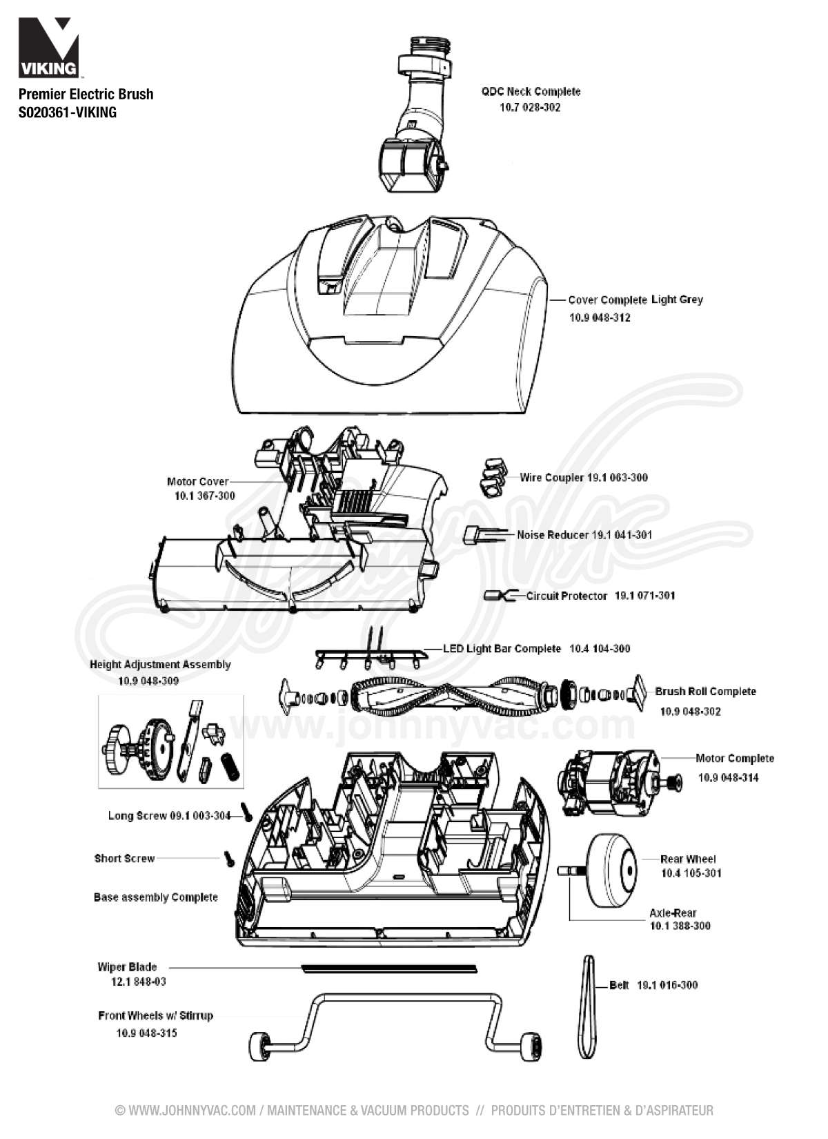 Viking Central Vacuum Kit 408-34800