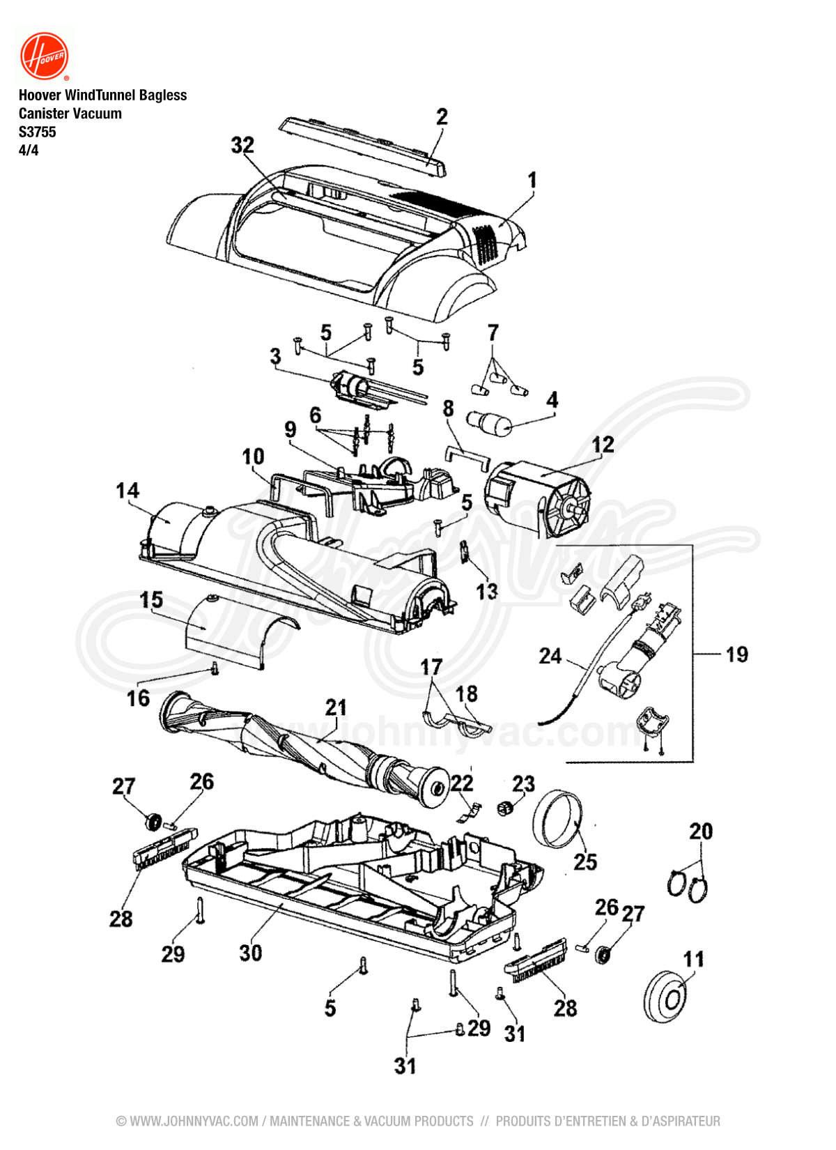 33 Hoover Windtunnel Parts Diagram - Wiring Diagram Database