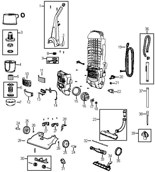 Aspirapolvere Bissell 4720M Senza Sacco | Leroy Merlin