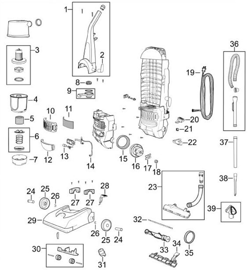 Parts for bissell vacuum sales