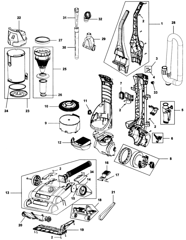 Dirt Devil Prime Rewind UD70200
