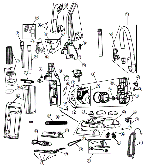 Dirt Devil Vacuum Replacement Parts Reviewmotors.co
