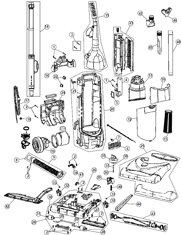 Dirt Devil Vision Wide Glide M086940 M086940