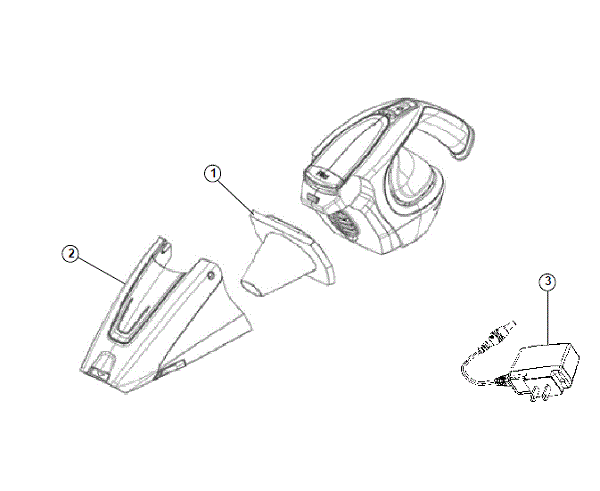 Dirt Devil Gator Hand Vacuum 10.8V