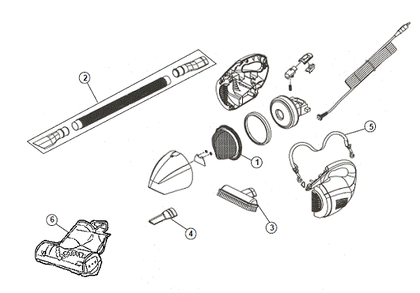 Dirt Devil Scorpion Hand Vac M08200