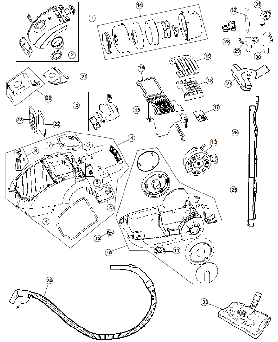 Dirt Devil Jaguar Pet Canister Vacuum Parts Reviewmotors.co