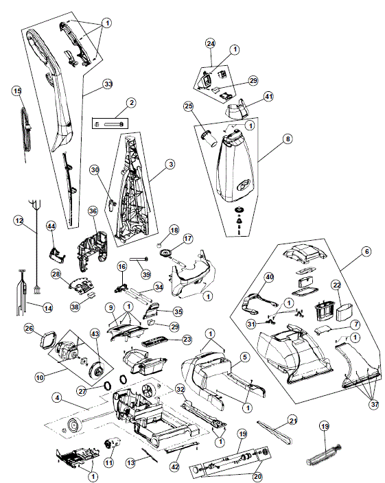 Dirt Devil Featherlite Carpet Shampooer Parts Reviewmotors.co