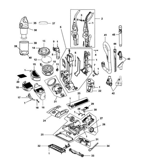 Hoover Windtunnel 3 Pro Bagless Upright Uh70901 Uh70901