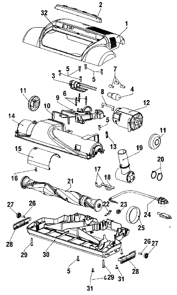 Hoover S5673 Central Vacuum Parts Reviewmotors.co